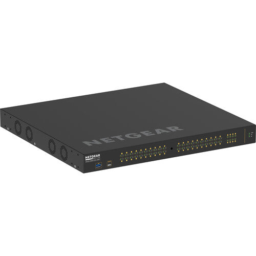 Netgear M4250-40G8XF-POE+ Commutateur AV géré Gigabit PoE+ à 40 ports avec SFP+ (960 W)