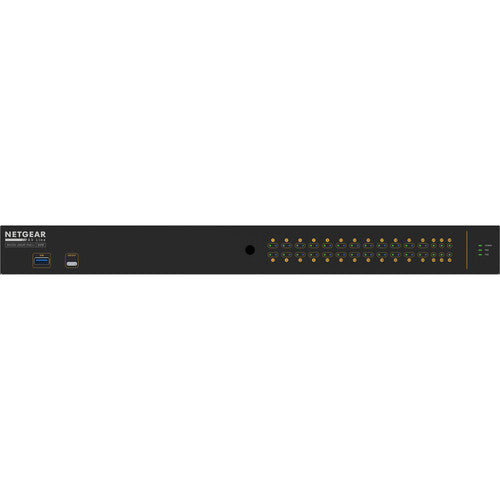 Netgear M4250-26G4F-POE++ Commutateur réseau géré Gigabit PoE++ 24 ports avec SFP (1 440 W)