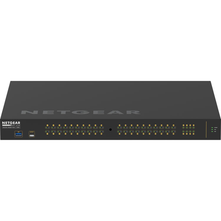 Netgear M4250-40G8F-POE+40-Port Gigabit PoE+ Compliant Managed AV Switch with SFP (480W)