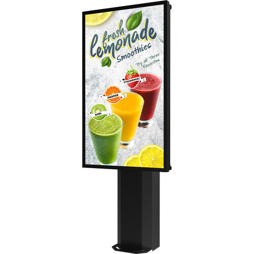 Peerless-AV KOF555-1 Outdoor Digital Menu Board for Single 55" Display