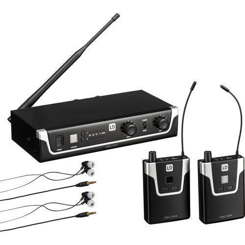 Systèmes LD U304.7 Système de surveillance intra-auriculaire sans fil IEM (470 à 490 MHz)