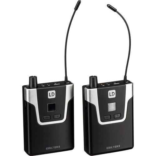 LD Systems U304.7 IEM TWIN Wireless In-Ear Monitoring System (470 to 490 MHz)