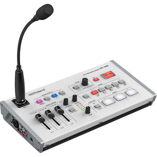 Roland VR-1HDKIT A/V Streaming Mixer With Gooseneck Microphone Kit