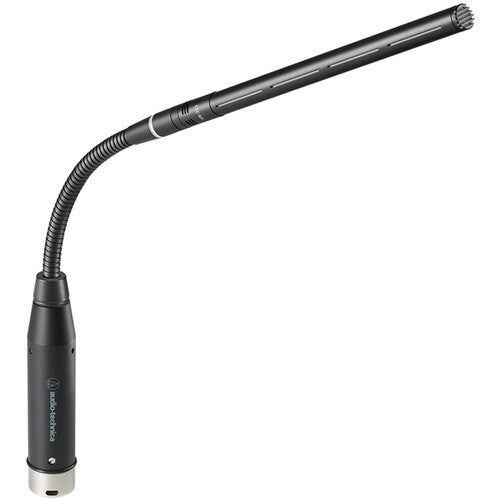 Audio-Technica ES925 MicroLine Micro à condensateur avec col de cygne et module d'alimentation XLR - 4,9"