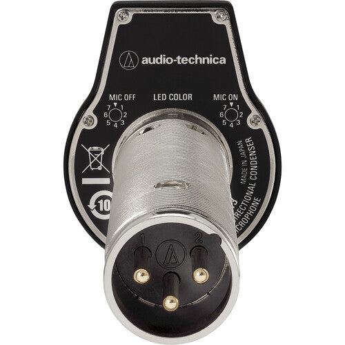 Audio-Technica ES945O/FM3 Omnidirectional Condenser Boundary Microphone w/LED Ring & 3-Pin XLR