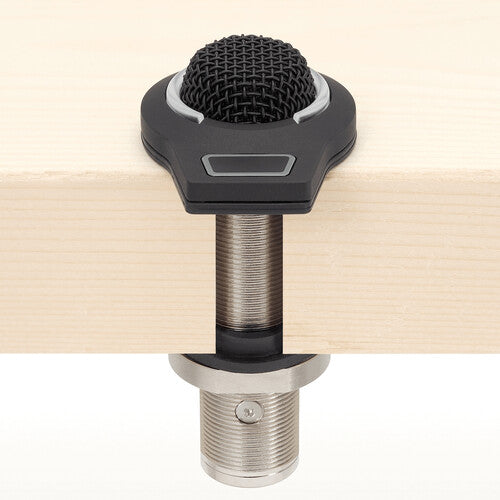 Audio-Technica ES945O/FM5 Microphone de surface à condensateur omnidirectionnel avec anneau LED et XLR 5 broches
