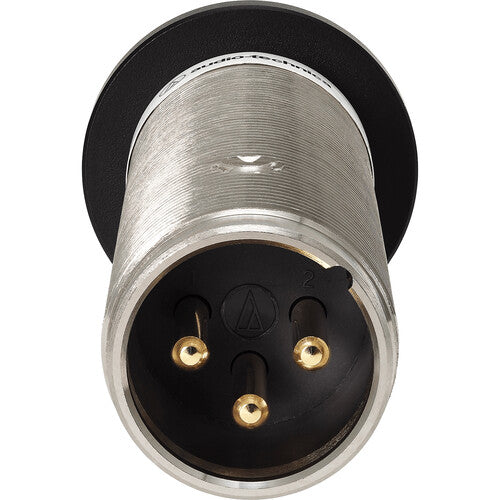 Audio-Technica ES9450/XLR Water-Resistant Omnidirectional Condenser Boundary Microphone w/XLR Output (Black)