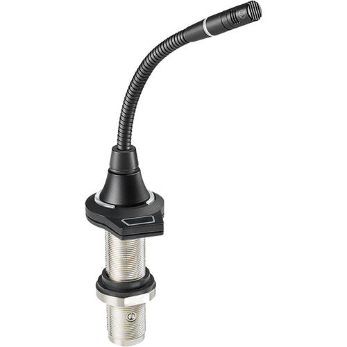 Audio-Technica ES925 Microphone à condensateur hypercardioïde avec col de cygne, module d'alimentation encastré et XLR 3 broches - 4,9"