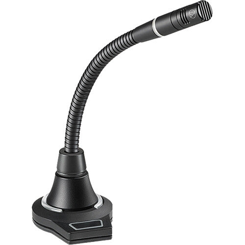 Audio-Technica ES925 Microphone à condensateur cardioïde avec col de cygne, module d'alimentation encastré et XLR 3 broches - 4,9"