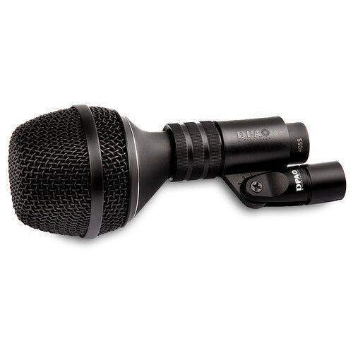 Microphones DPA 4055 Microphone à tambour de coup de pied avec titulaire