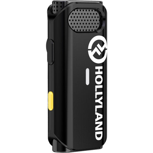 Hollyland LARK C1 DUO Système de microphone sans fil pour 2 personnes avec connecteur USB-C pour appareils mobiles (noir, 2,4 GHz)