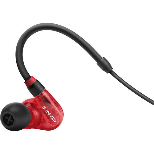 Écouteurs intra-auriculaires professionnels Bluetooth sans fil Sennheiser IE 100 PRO - Rouge