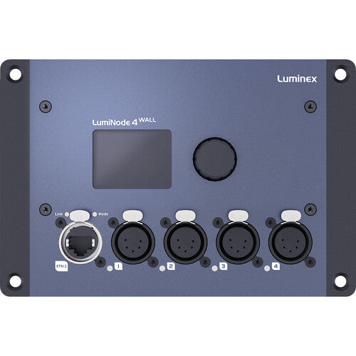 Luminex LU0100086 Convertisseur Ethernet-DMX LumiNode 4 WALL