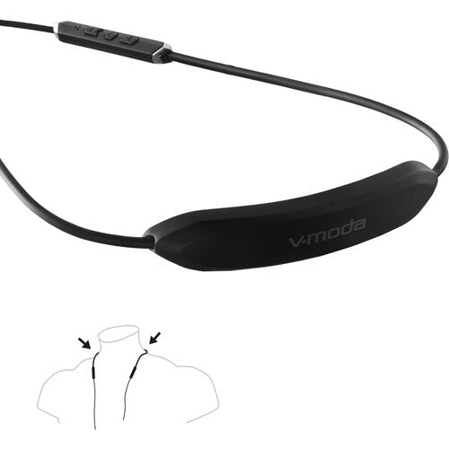 V-Moda FRZM-W-GUNBLACK Forza Wireless Gunmetal Black Forza Metallo Bluetooth Wireless In-Ear