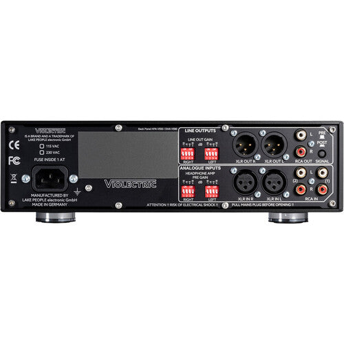 Violectric HPA V550 PRO Desktop Headphone Amplifier and Preamp