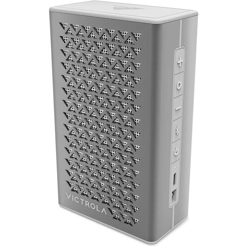 Victrola VPB-200-SLV Portable Bluetooth Speaker (Silver)