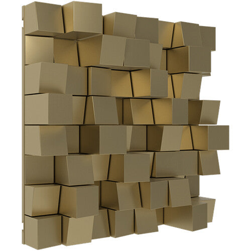 Vicoustic VICU04273 Multifuser Wood 64 MKII Acoustic Panel (Metallic Gold)