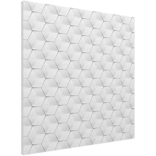 Vicoustic VICB02762 Panneau plat mur/plafond VMT avec motif 3D4 - Paquet de 8 (blanc cassé)