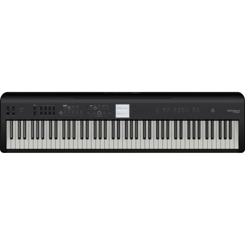 Roland FP-E50-BK 88-Key Portable Digital Piano + FREE Roland KSFE50 Piano Stand (Black) (BUNDLE)