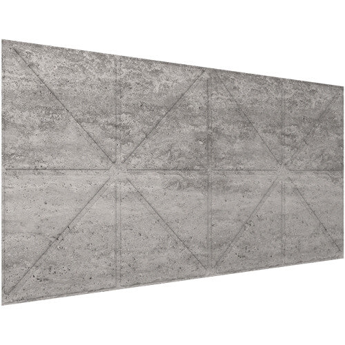 Vicoustic VICB04485 VicWallpaper VMT Triangles - 8 Pack (Concrete 3)