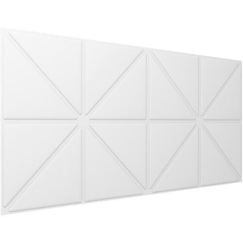 Vicoustic VICB04500 Vicwallpaper VMT Triangle 60 - 8 Pack (blanc naturel)