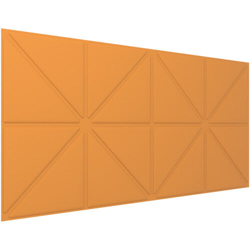 Vicoustic VICB04505 Vicwallpaper VMT Triangles - 8 pack (Orange Pumpkin)