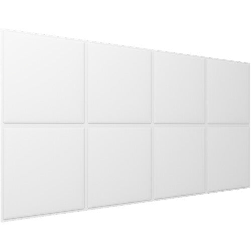 Vicoustic VICB04523 Vicwallpaper VMT Square 30 - 8 pack (blanc naturel)