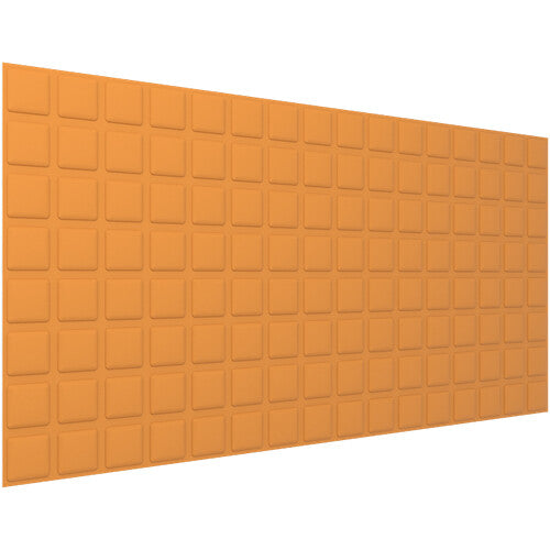 Vicoustic VICB04551 Vicwallpaper VMT Square 8 - 8 Pack (Pumpkin Orange)