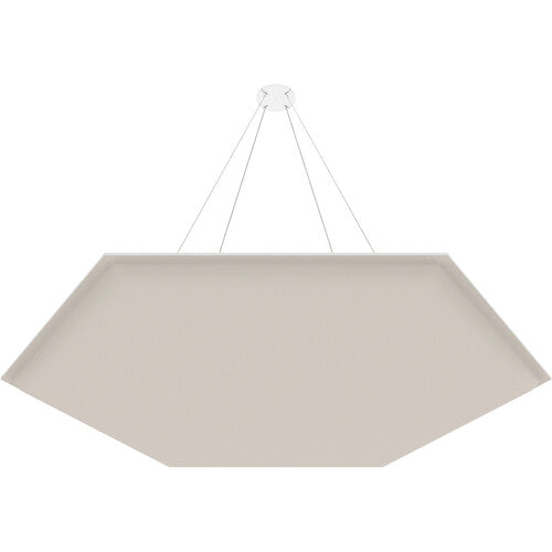 Vicoustic VICB05161 Hexagon ViCloud VMT 3D - Paquet de 4 (Gris clair)