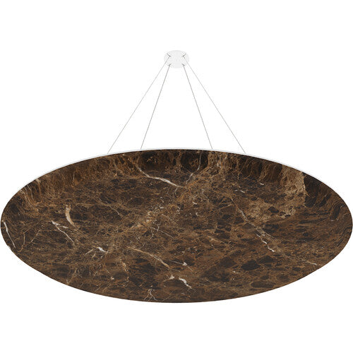 Vicoustic VICB05221 Pierres naturelles rondes ViCloud VMT 3D - Paquet de 4 (Emperador Dark)