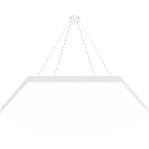 Vicoustic VICB05302 Hexagon ViCloud VMT Flat - Paquet de 4 (Blanc naturel)