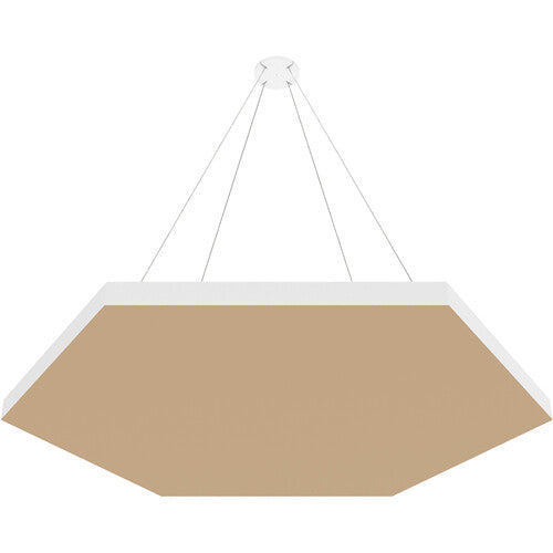 Vicoustic VICB05306 Hexagon ViCloud VMT Plat - Paquet de 4 (Beige)