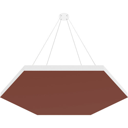 Vicoustic VICB05310 Hexagon ViCloud VMT Plat - Paquet de 4 (Marron)