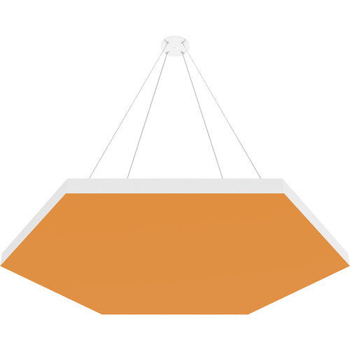 Vicoustic VICB05312 Hexagon ViCloud VMT Flat - Paquet de 4 (Orange citrouille)