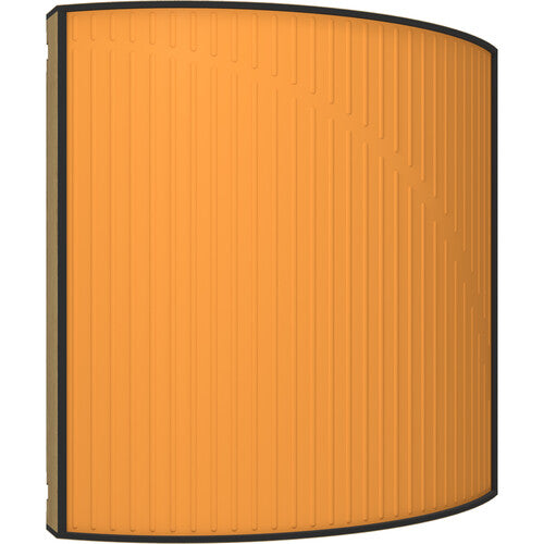 Vicoustic VICB05553 Cinema Round Ultra VMT – Lot de 2 (orange citrouille et chêne naturel)