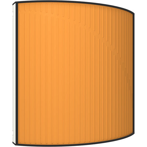 Vicoustic VICB05568 Cinema Round Ultra VMT - Paquet de 2 (Orange citrouille et blanc mat)