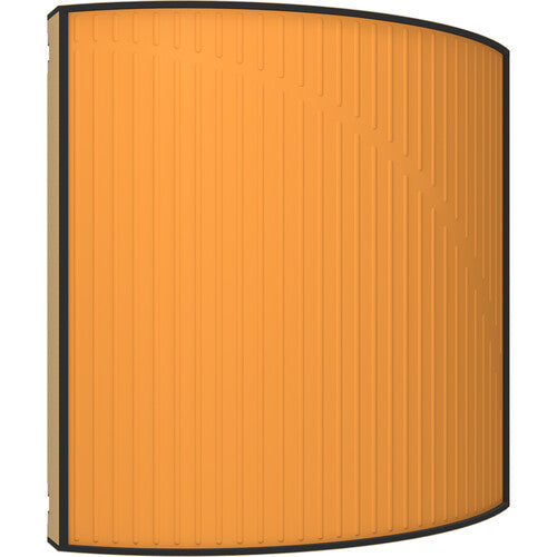 Vicoustic VICB05695 Cinema Round Ultra VMT – Lot de 2 (orange citrouille et or métallisé)