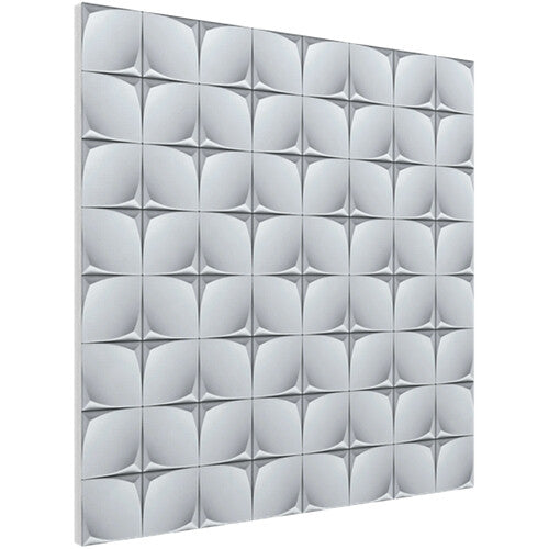Vicoustic VICB06184 Flat Panel VMT Wall and Ceiling Acoustic Tile 3D FR - 4 Pack (Pattern 1)