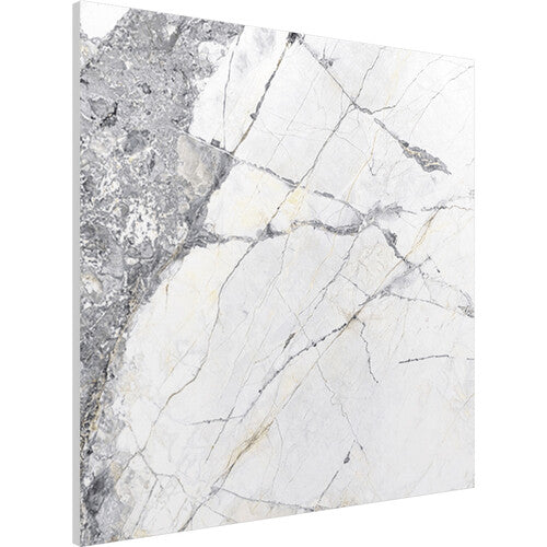 Vicoustic VICB06208 Flat Panel VMT Wall and Ceiling Acoustic Tile Natural Stones FR - 4 Pack (Invisible Gray)