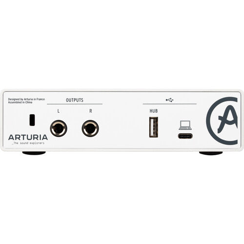 Arturia MINIFUSE1WH MiniFuse 1 Compact USB Audio Interface (White)