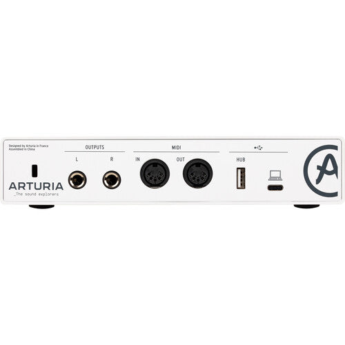 Arturia MINIFUSE2WH MiniFuse 2 Interface audio USB compacte (Blanc)