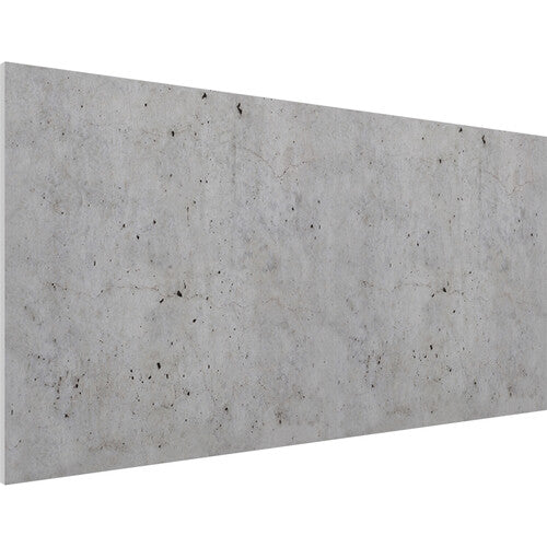 Vicoustic VICB06223 Flat Panel VMT Wall and Ceiling Acoustic Tile Concrete - 4 Pack (Pattern 1)