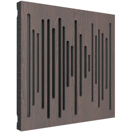 Vicoustic VICB06335 Wavewood Diffuser Ultra MKII Acoustic Panel - 3 Pack (Dark Wenge)