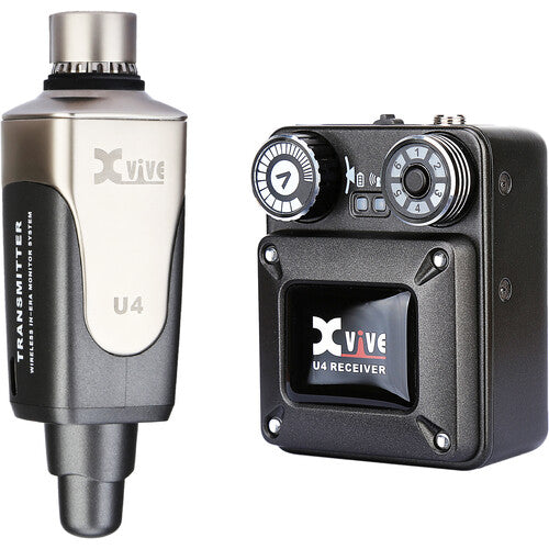 Xvive U4T9 1-Person Wireless In-Ear Monitor System with T9 In-Ear Monitors (2.4 GHz)