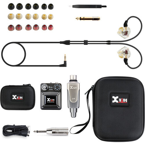 Xvive U4T9 1-Person Wireless In-Ear Monitor System with T9 In-Ear Monitors (2.4 GHz)