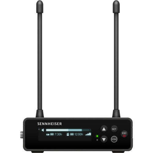 Récepteur numérique sans fil Sennheiser EW-DP EK monté sur caméra (R1-6 : 520 à 576 MHz)