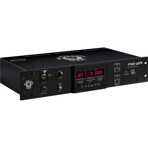 Black Lion Audio PG-2R 2 RU Régulateur de puissance et conditionneur montés en rack