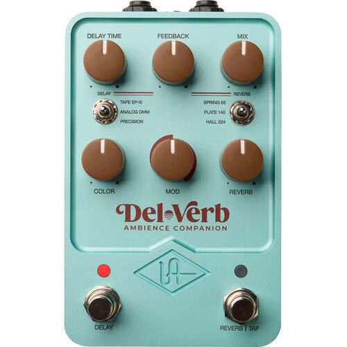Universal Audio GPM-DLVRB Del-Verb Ambience Companion Reverb and Delay Pedal