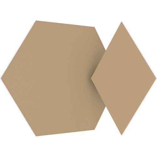 Vicoustic VICB04053 Vixagon Mini VMT Acoustic Panels - 36 Pack (Beige)