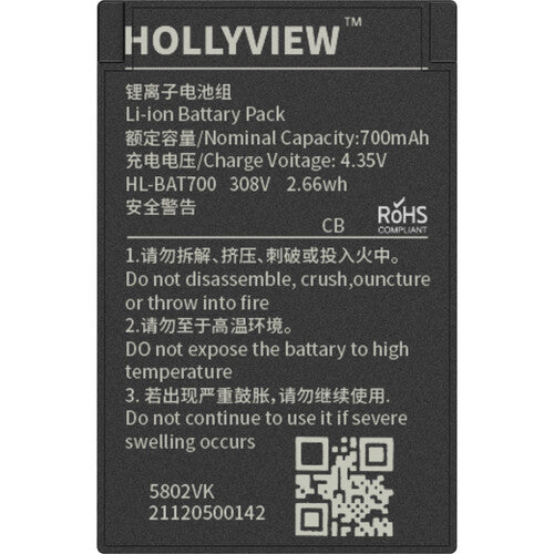 Hollyland C1PRO-BAT Batterie lithium-ion rechargeable Solidcom C1 Pro